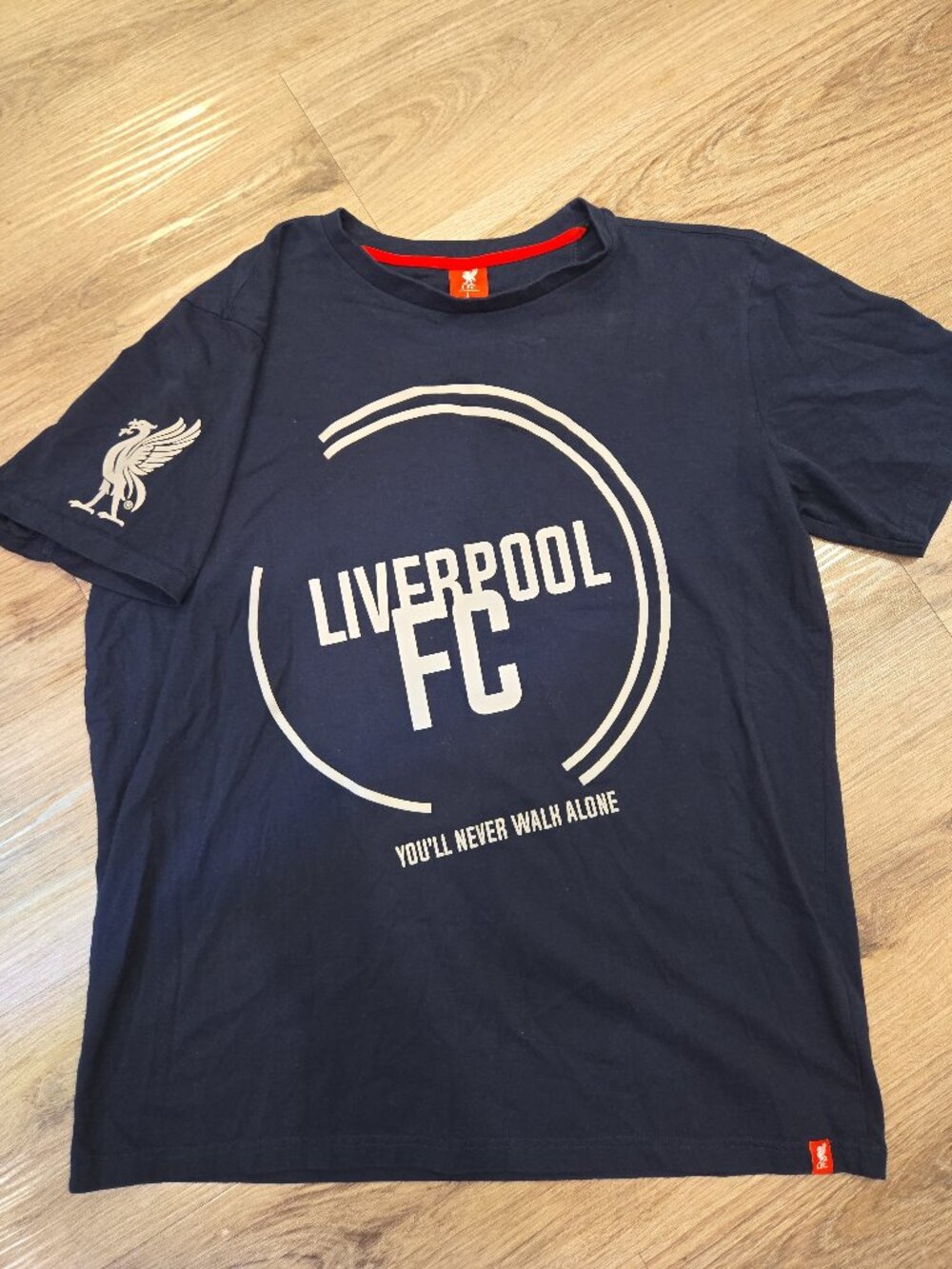 Liverpool FC Mens T-Shirt "You'll Never Walk Alone"